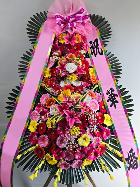 서울웨딩타워 가장 인기있는 3단화환 기본형